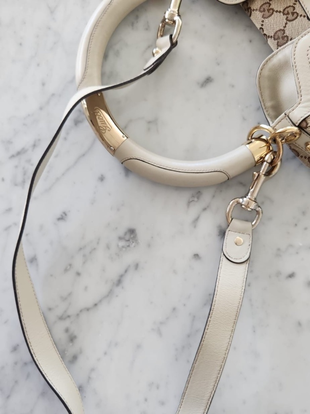 Gucci beige monogram Indy bag - Picture 11 of 12